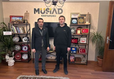 Kastamonu MÜSİAD Şube Başkanı Sadık Kışlı’ya ziyaret