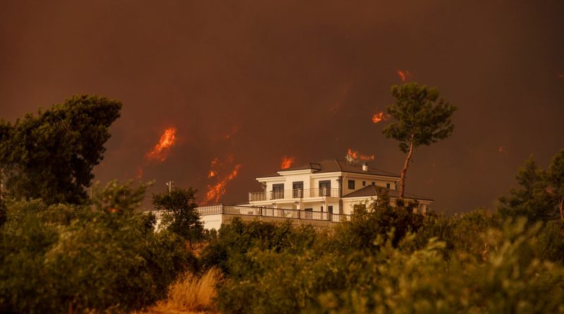 Almanya’da Büyük Orman Yangını: 1800 Kişi İçin Tahliye Kararı